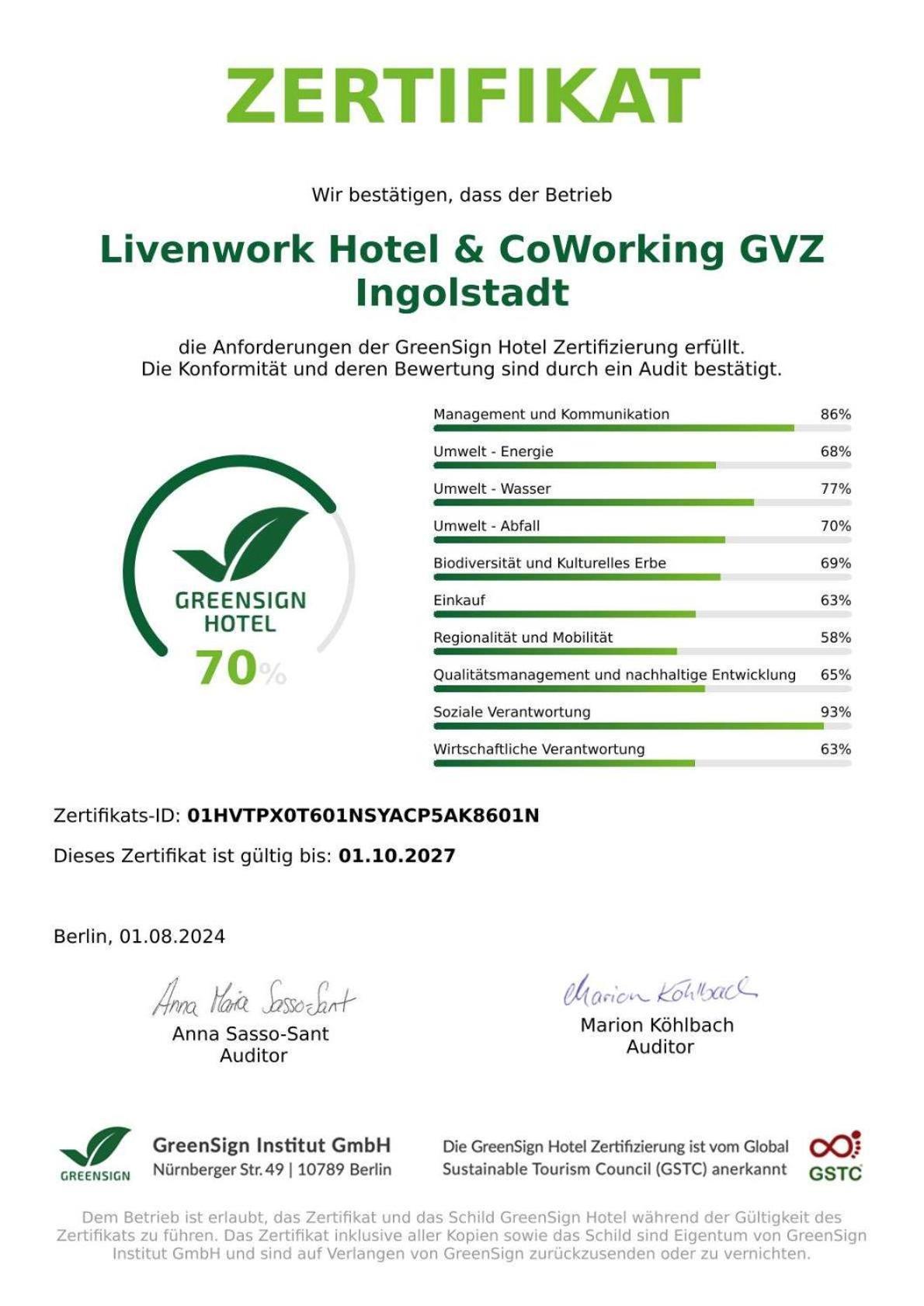 Livenwork Hotel & Coworking Gvz Ingolstadt Exterior photo
